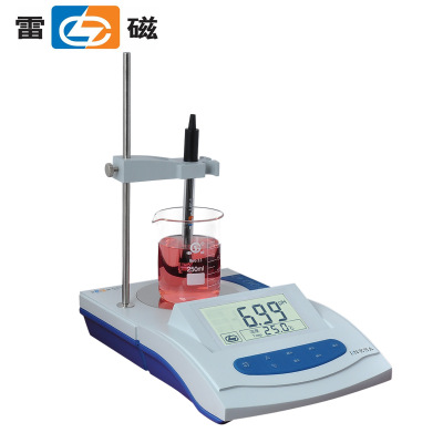 上海雷磁PHS-3G PH计/酸度计/ph值检测/大屏幕带搅拌器