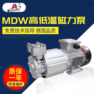 MDW-15发动机检测高低温磁力泵 小型精密耐高温热水热油旋涡泵