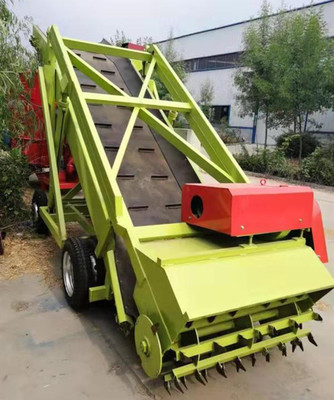厂家直销青贮池自动取料机 轮式取料车 养殖场专用青贮饲料取草机