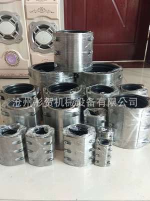 厂家批发316双卡加长修补器 管道连接器  不锈钢管道连接修补器