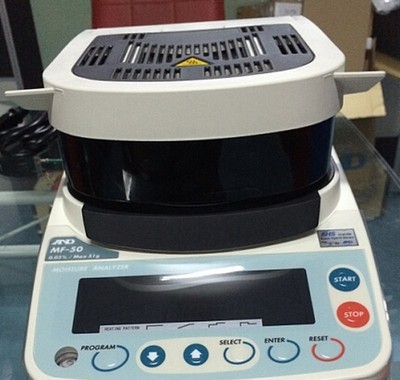 日本AND卤素水分仪MF-50水分检测仪 塑料微量水份仪 水分计 现货