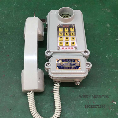 铝合金按键防爆电话机 直通对讲电话机 防爆直通电话