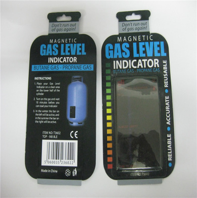 高温感温变色液晶温度计贴 家用煤气罐提示变色煤气卡供应卡