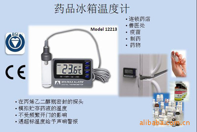 厂家直供12213 疫苗温度计 电子温度计 数字温度计 精密温度计