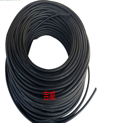 热销供应 RVVP2*0.5国标 黑色控制PVC屏蔽线 无氧铜 电线 电缆