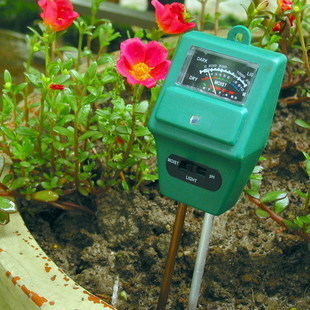 三合一园艺检测仪/土壤测量仪/土壤湿度计/光照度计/酸碱度