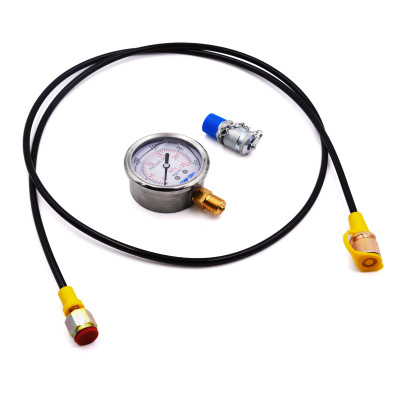 便携式挖掘机压力测压盒测试表液压泵测量组合仪表压力表测压装置
