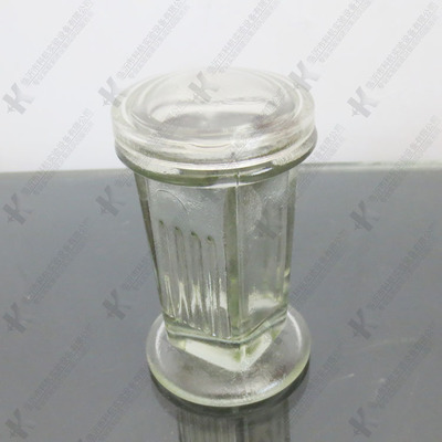 高品质白色 玻璃染色缸 5片装载玻片玻璃染色架 层析缸 立式山东