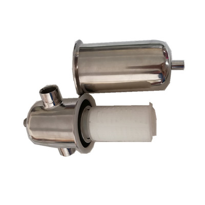 供应新品  不锈钢空气呼吸器  法兰连接 卫生级压缩空气过滤器