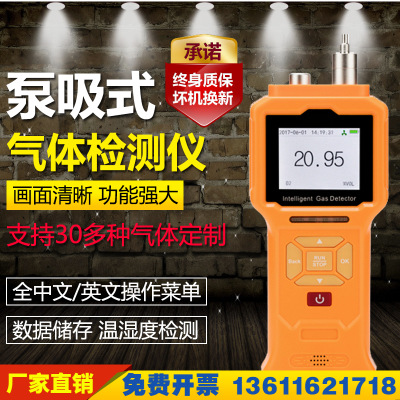 泵吸式硫化氢气体检测仪上海伟泰WT-80-H2S硫化氢测定器报警仪