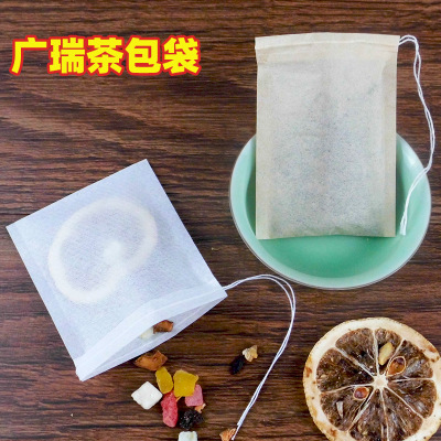 茶包袋一次性100个滤纸抽线茶叶过滤袋咖啡袋花茶袋泡茶袋料包袋
