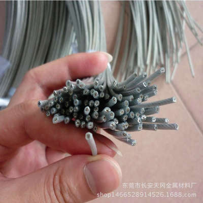 供应304不锈钢钢丝绳 包塑钢丝绳压制 定做彩色包胶金属丝绳