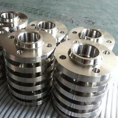 不锈钢实体厂家生产销售304 316L双相不锈钢对焊法兰WNSO帯颈高压