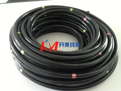带米标测量电缆  TPU 海洋电缆  4芯5芯6芯 测斜仪电缆