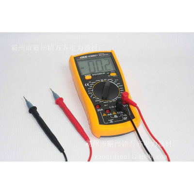 便携式口袋表高压电工作业实训数字式万用表电工多用表电压表