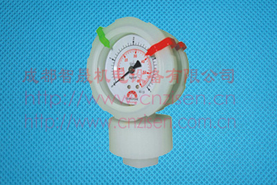 SAFE GAUGE台湾华记PVDF隔膜压力表，充油压力表