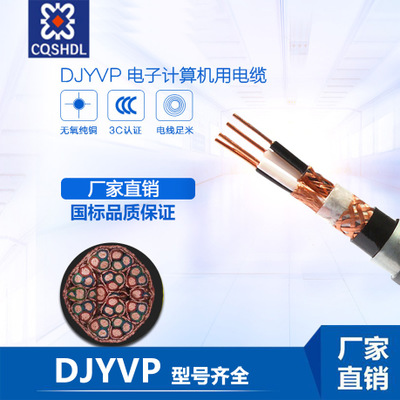 计算机电缆 DJYPVP DJYVP DJYPV 电力电缆 无氧铜 屏蔽 国标足米