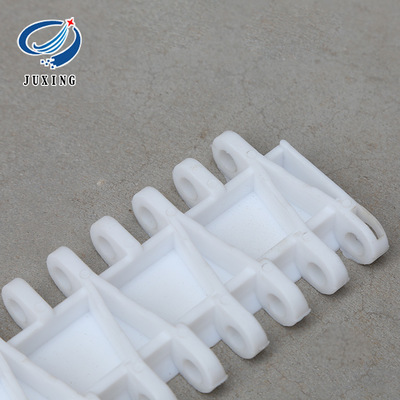 厂家供应塑料模块链板坚固耐磨挡板裙边系列工业链板 塑料