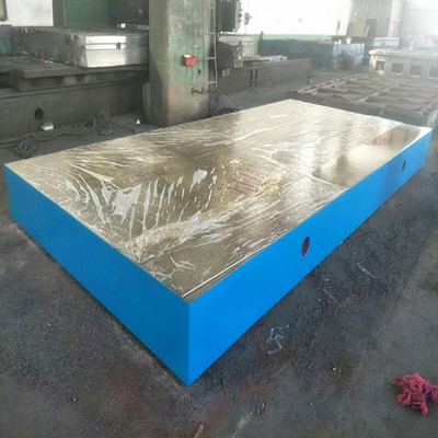 厂家专业生产重型铸铁焊接平台T型槽工作台检测平板划线平台