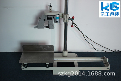 流水线自动缝包机 滑板式立柱缝包机 自动走动自动切线缝包机