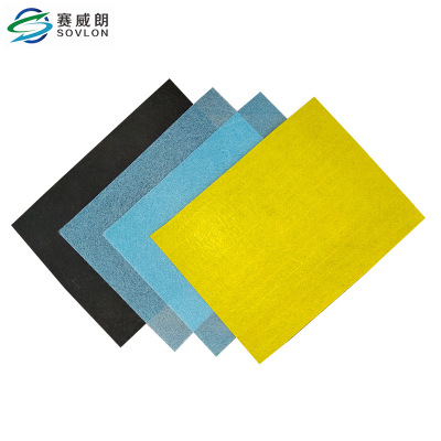 彩色薄毡 绝缘隔音隔热保温玻纤复合材料 防腐玻璃纤维制品