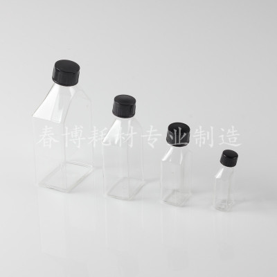 螺口玻璃细胞培养瓶 斜颈瓶 斜口瓶 10/25/50/80/100/250/500m
