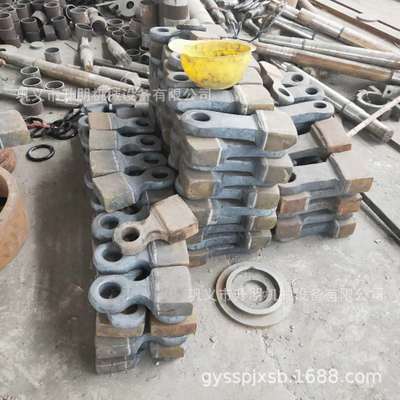 小型制砂机锤头 耐磨合金铸造衬板 可订做高铬合金复合锤头