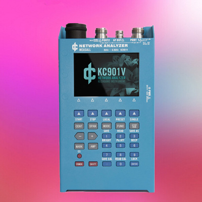 KC901V矢量网络分析仪天馈线测试器驻波表频谱场强信号源9k-7G