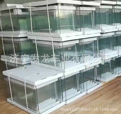 拓格水族金晶超白缸鱼缸超白玻璃定制超白水草缸小型套缸批发