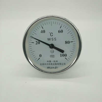 供应表盘式温度表 双金属温度计(也可定做远传和电接点信号）