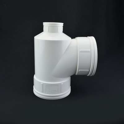福州批发直供 PVC瓶型三通 多规格瓶型三通 PVC排水管配件管件