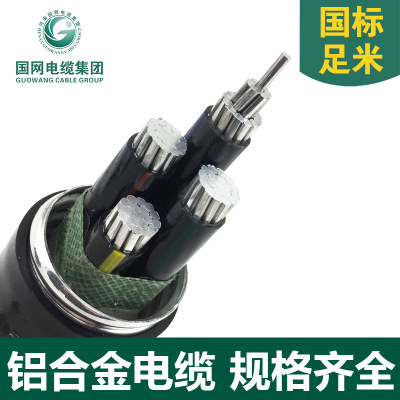 铝合金电缆YJHLV3*120 1kv低压铝芯电力电缆国标足米 厂家直销
