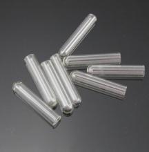 玻璃小试管 玻璃发酵管 6*50香水分装小样带盖试管