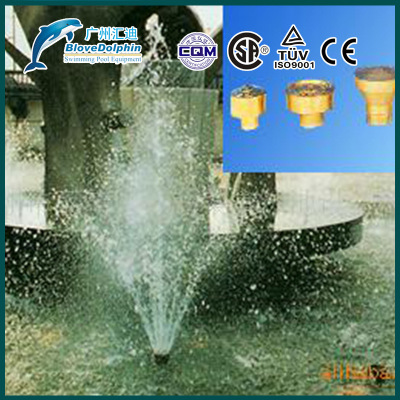 喷泉水景设备公司提供蓝海豚喷泉系列多孔散射喷头