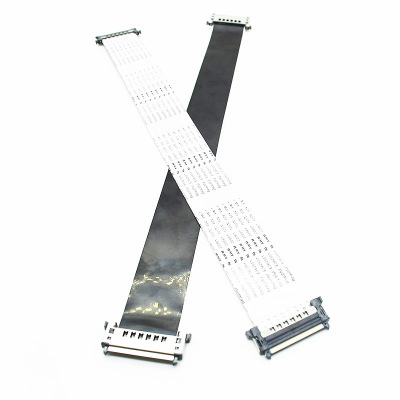 LVDS屏线显示屏连接线液晶屏FFC屏线51p扁平软排线广告机连接线材