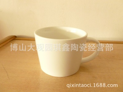 2014秋厂家生产销售镁质强化瓷大口马克杯，可定制画面，LOGo加标