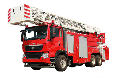 售后有保障战虎YT32A3云梯消防车 32米云梯消防车