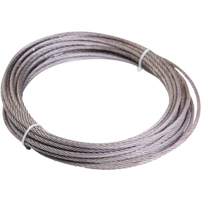 304不锈钢钢丝绳 牵引起重钢丝绳接头铁路工业精密仪器钢丝绳保险