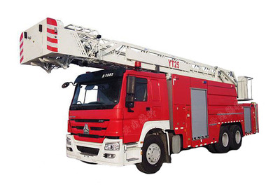 售后有保障战虎YT25A2云梯消防车 25米 云梯消防车