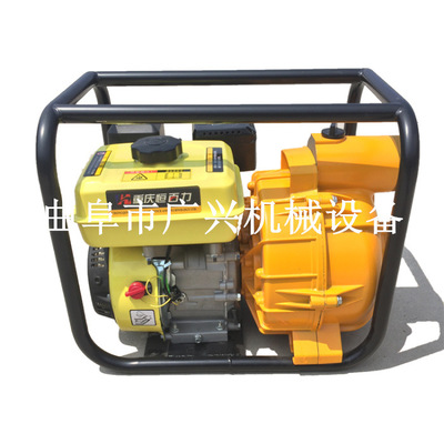 宜昌小型排污泵 便携式抽水泵 汽油框架抽水泵