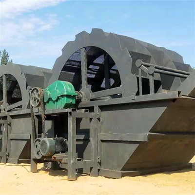 工厂直销新型轮式洗沙机 高效轮斗水冲砂石分选机 2200型洗砂机