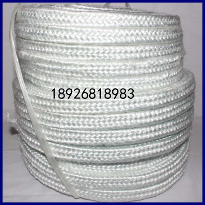 裕舜纺织定做10MM无碱玻璃纤维编织绳  12MM玻璃纤维套管绳