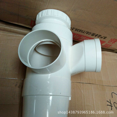 厂家推荐特殊单立管旋流降噪立体四通 化工PVC管 小口径PVC管