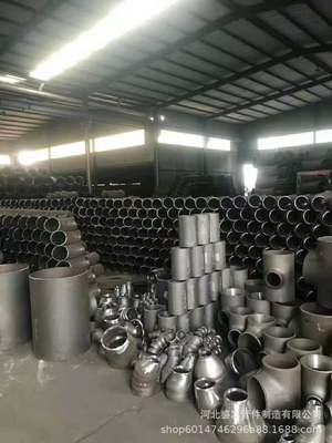 公司主要生产各种材质高压三通对焊三通四通Y型三通 定做异型管件