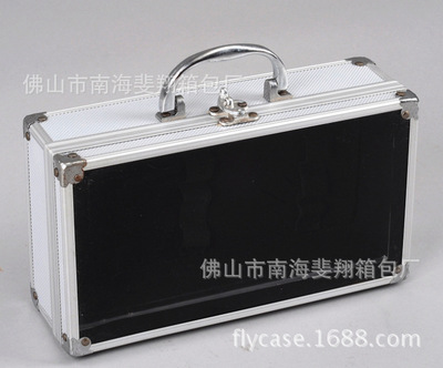 生产供应各种规格材质铝制包装箱 亚克力箱 手提铝箱 礼品展示箱图1
