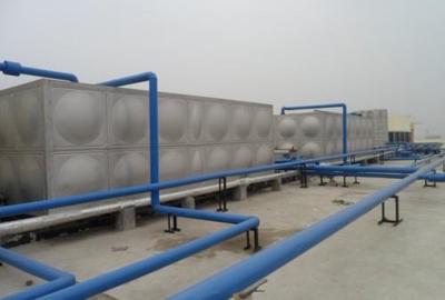 华强定制销售不锈钢供水设备组合式304不锈钢方形水箱碳钢水箱