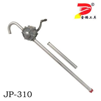 新品热销JP-310三截铝壳手摇油泵 机械铸铁油泵机油加注器抽油泵
