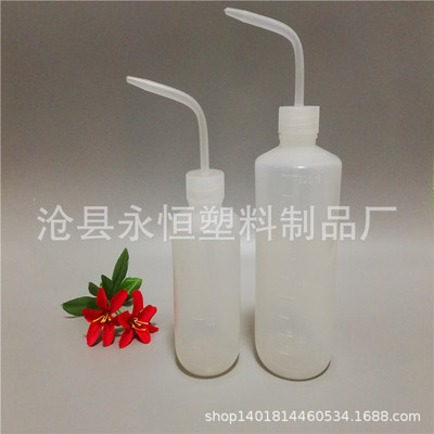 250ml清洗瓶 冲洗瓶 灌装瓶 白头尖嘴洗瓶 优质塑料洗瓶 (弯头)