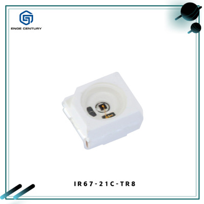 IR67-21C/TR8 红外发射管 SMD封装 方形白色IR67