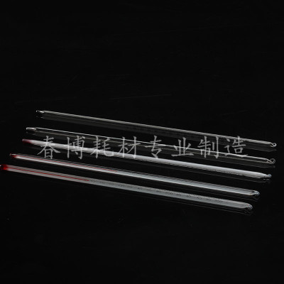 红水玻璃棒温度计 工业 汞 水银温度计0-50/100/200/ 300/500度